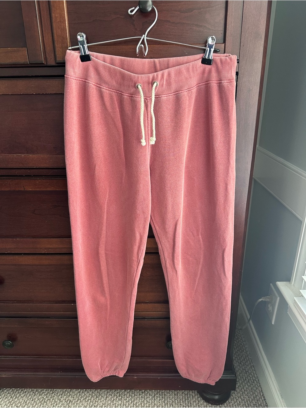 Perfectwhitetee jogger cotton terry sweatpants size M